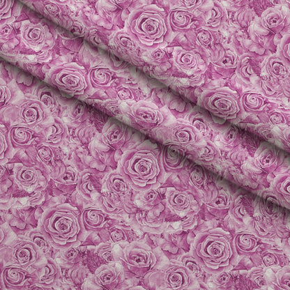 Sepia Blooms Pattern 34 Minky Fabric