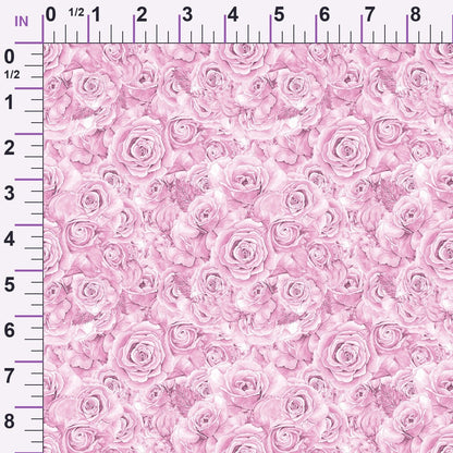 Sepia Blooms Pattern 35 Minky Fabric
