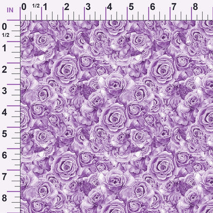 Sepia Blooms Pattern 39 Minky Fabric