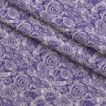 Sepia Blooms Pattern 40 Minky Fabric