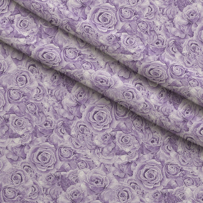 Sepia Blooms Pattern 42 Minky Fabric