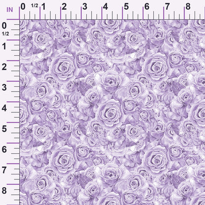 Sepia Blooms Pattern 42 Minky Fabric