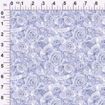 Sepia Blooms Pattern 44 Minky Fabric