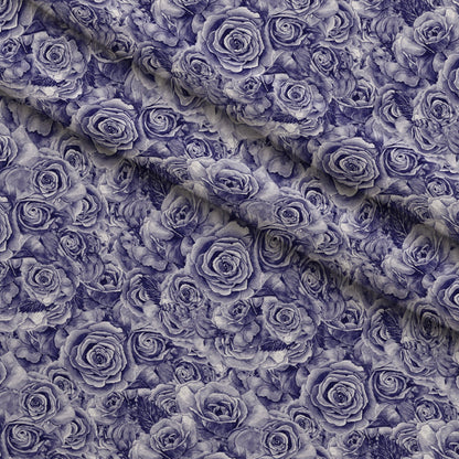 Sepia Blooms Pattern 47 Minky Fabric