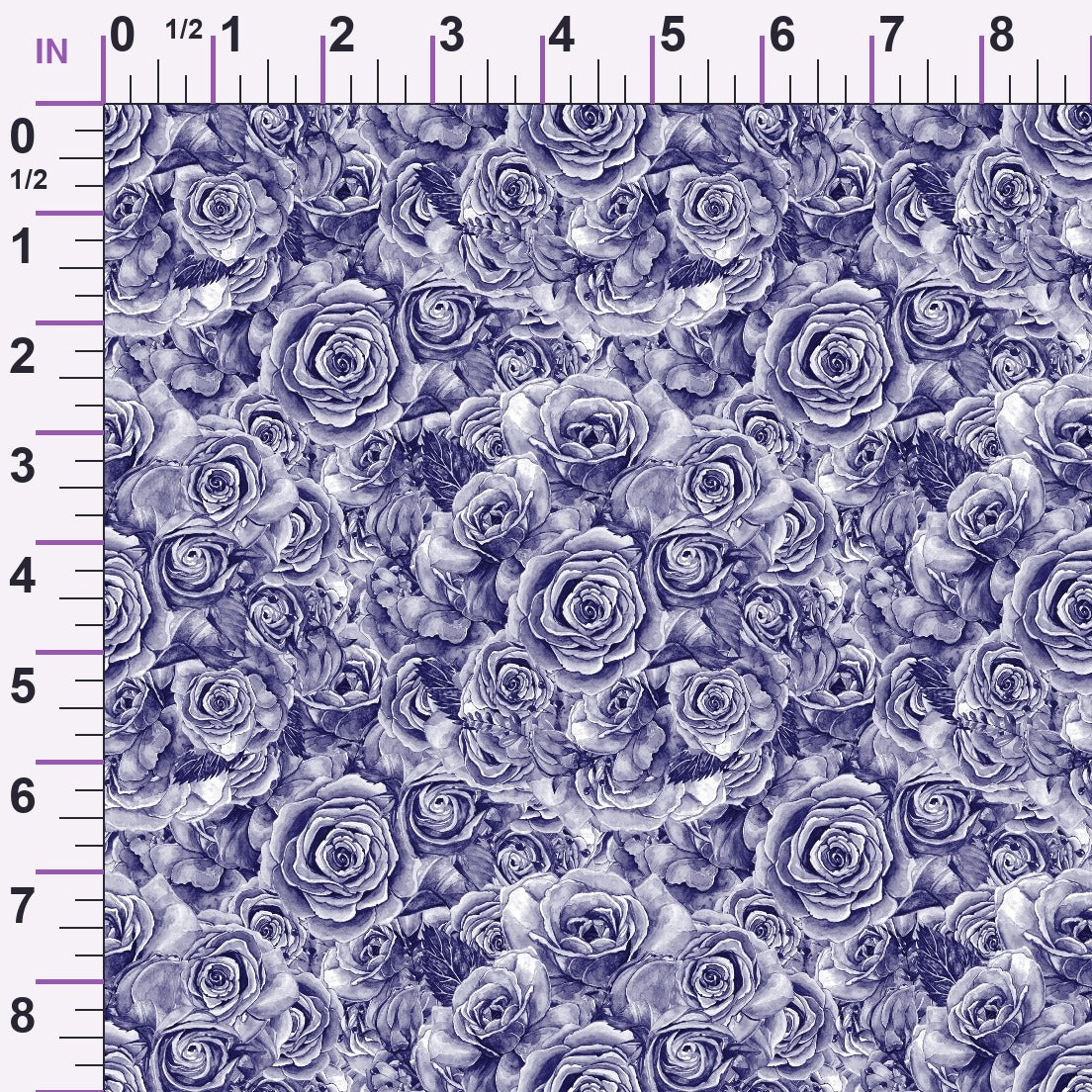 Sepia Blooms Pattern 47 Minky Fabric