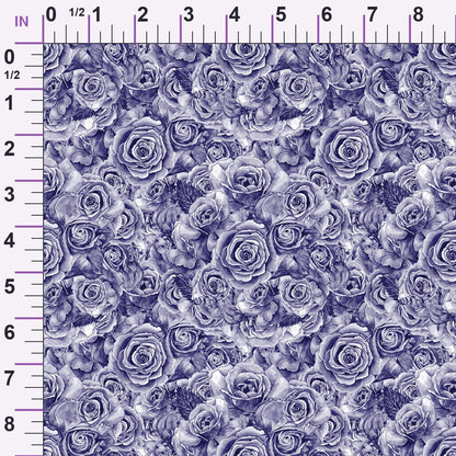 Sepia Blooms Pattern 47 Minky Fabric