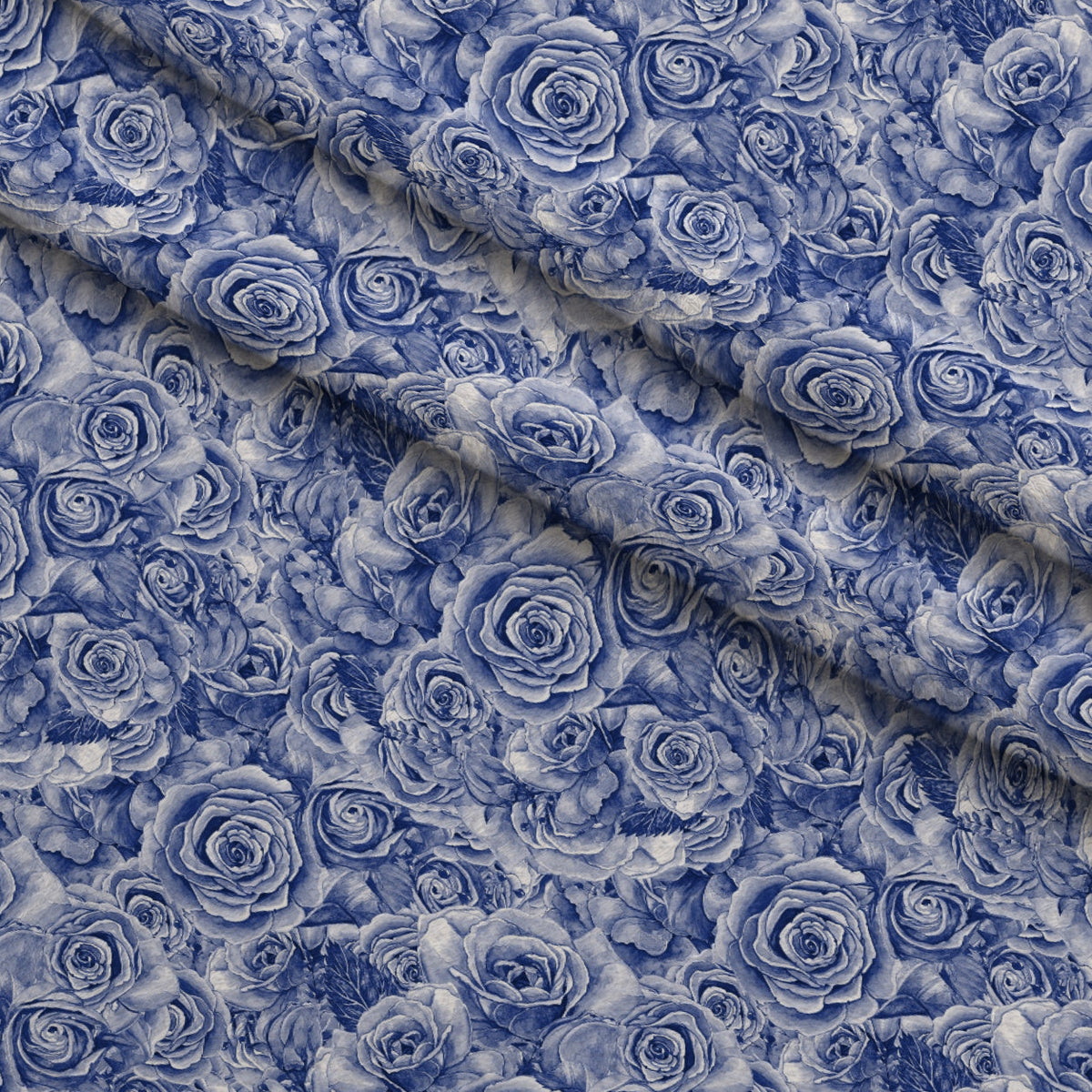 Sepia Blooms Pattern 48 Minky Fabric