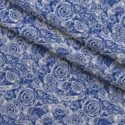 Sepia Blooms Pattern 49 Minky Fabric