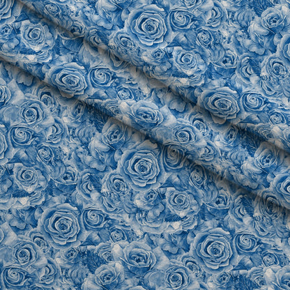Sepia Blooms Pattern 50 Minky Fabric