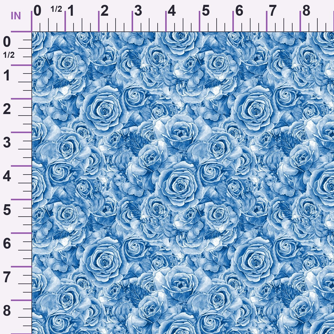 Sepia Blooms Pattern 50 Minky Fabric