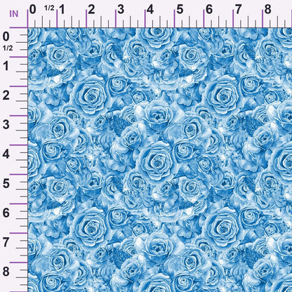 Sepia Blooms Pattern 51 Minky Fabric