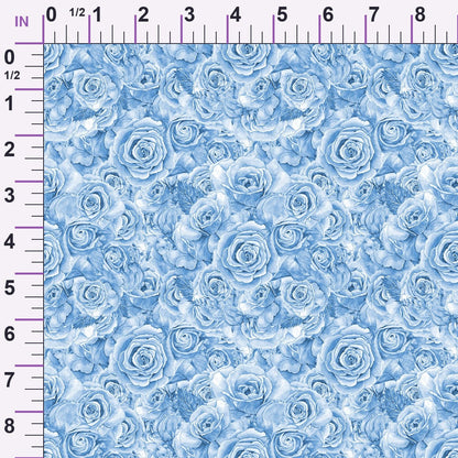 Sepia Blooms Pattern 52 Minky Fabric