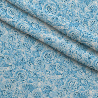 Sepia Blooms Pattern 54 Minky Fabric