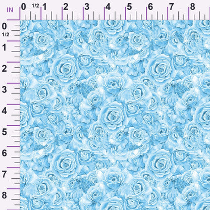 Sepia Blooms Pattern 54 Minky Fabric