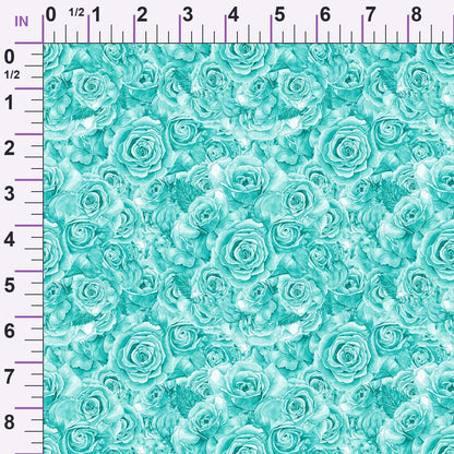 Sepia Blooms Pattern 59 Minky Fabric