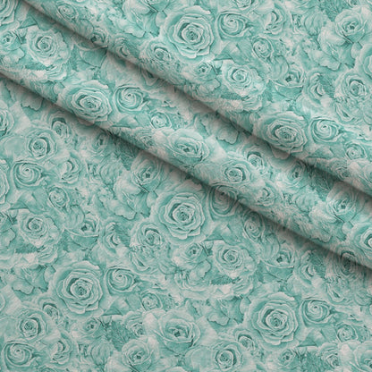 Sepia Blooms Pattern 60 Minky Fabric