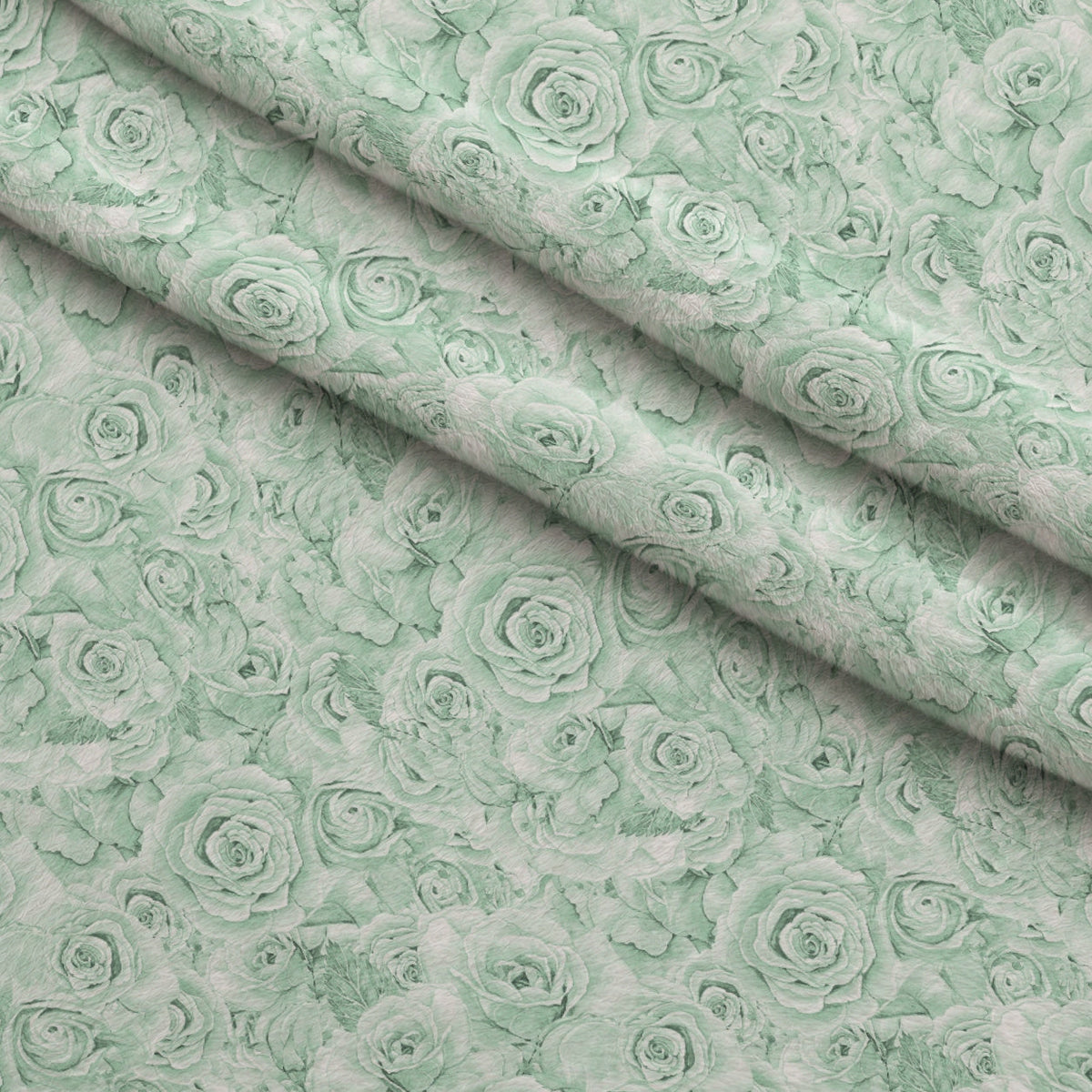 Sepia Blooms Pattern 61 Minky Fabric