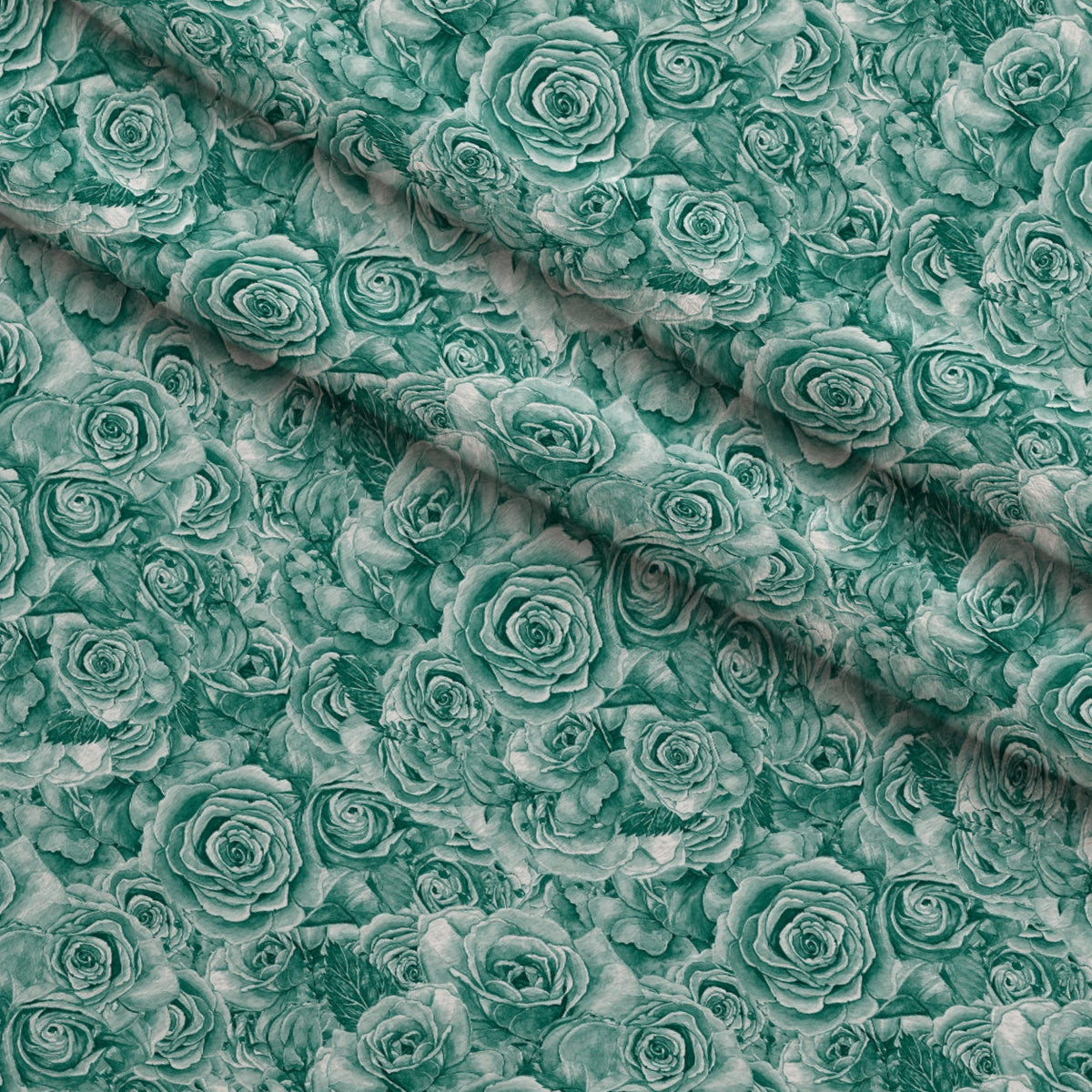 Sepia Blooms Pattern 64 Minky Fabric