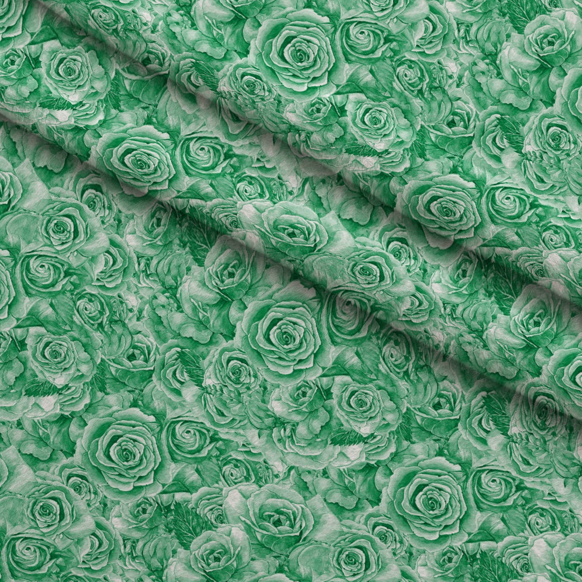 Sepia Blooms Pattern 65 Minky Fabric