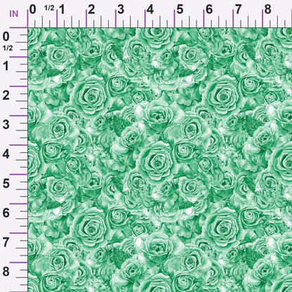 Sepia Blooms Pattern 65 Minky Fabric