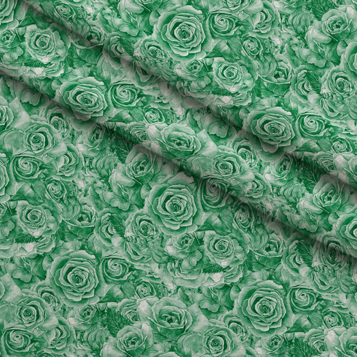 Sepia Blooms Pattern 66 Minky Fabric