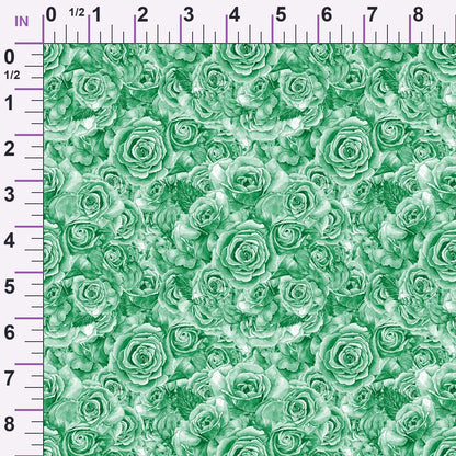 Sepia Blooms Pattern 66 Minky Fabric