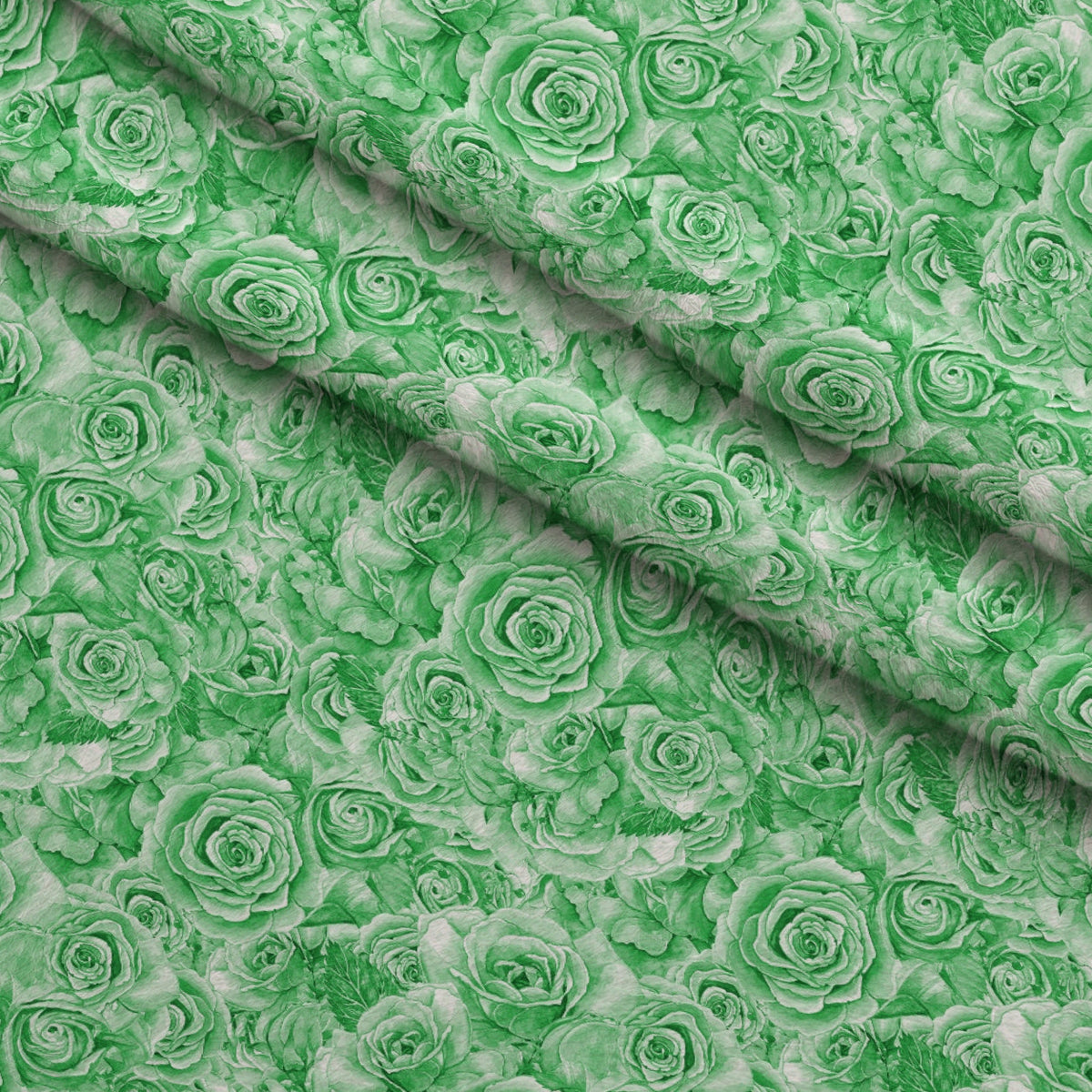 Sepia Blooms Pattern 67 Minky Fabric