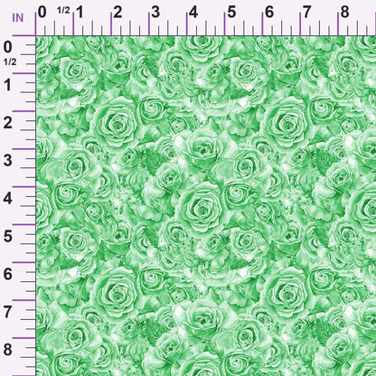 Sepia Blooms Pattern 67 Minky Fabric