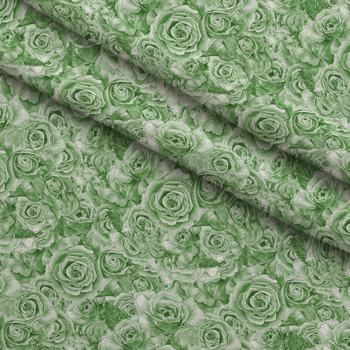 Sepia Blooms Pattern 68 Minky Fabric