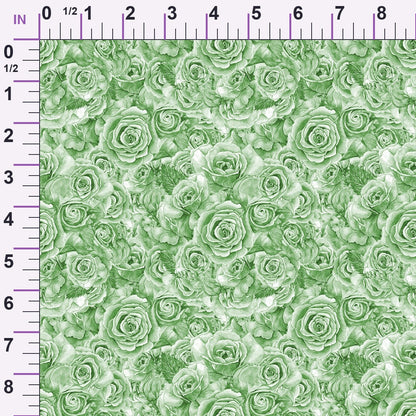 Sepia Blooms Pattern 68 Minky Fabric