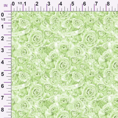 Sepia Blooms Pattern 70 Minky Fabric