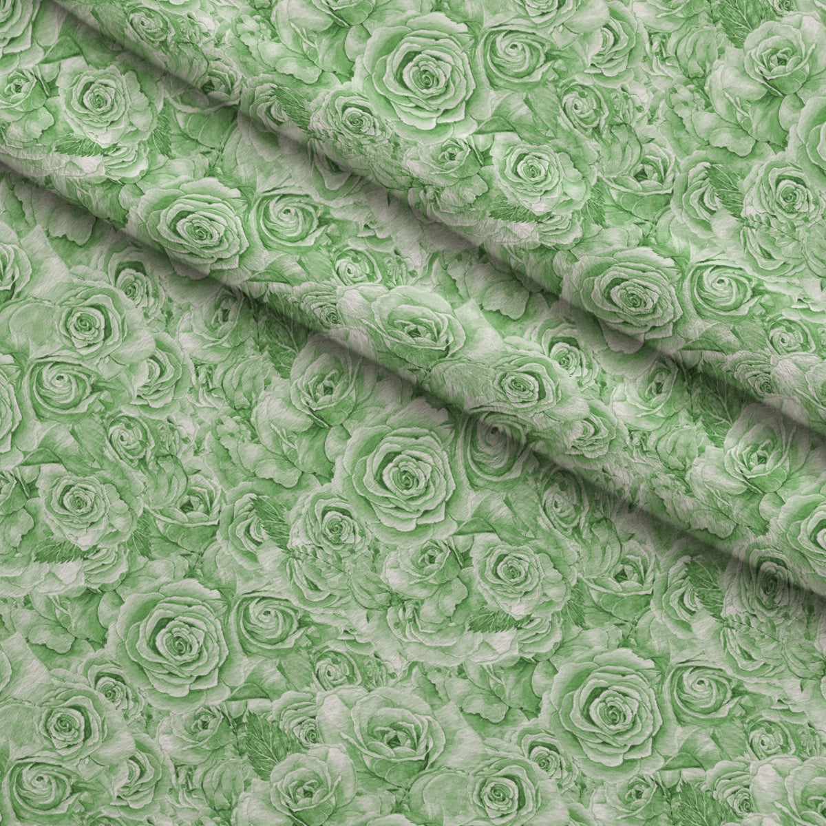 Sepia Blooms Pattern 71 Minky Fabric