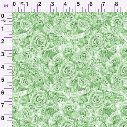 Sepia Blooms Pattern 71 Minky Fabric