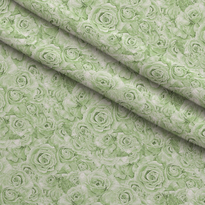 Sepia Blooms Pattern 72 Minky Fabric
