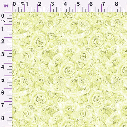 Sepia Blooms Pattern 74 Minky Fabric