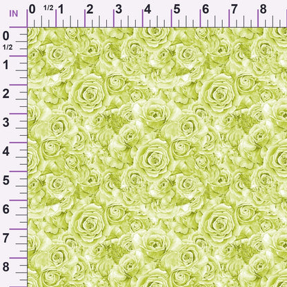 Sepia Blooms Pattern 75 Minky Fabric