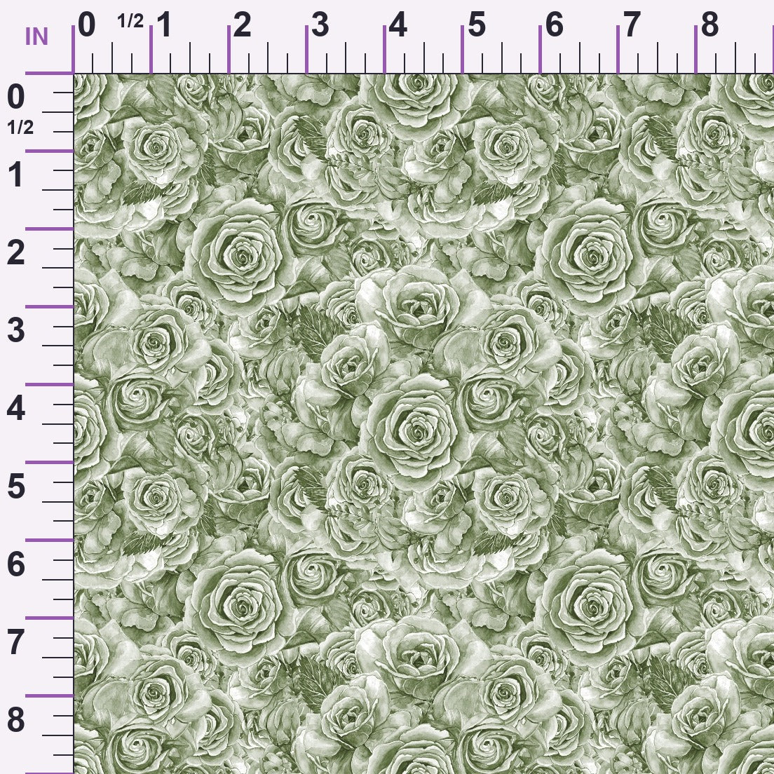 Sepia Blooms Pattern 76 Minky Fabric