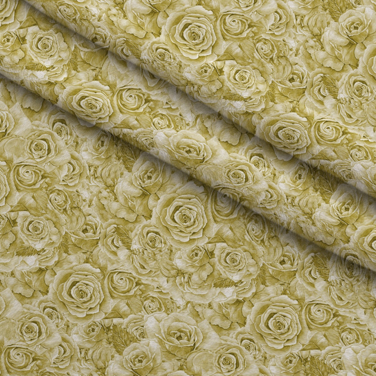 Sepia Blooms Pattern 77 Minky Fabric