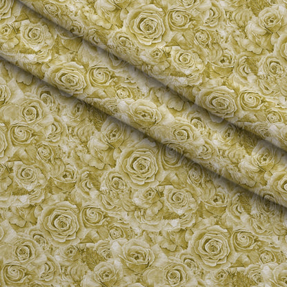 Sepia Blooms Pattern 77 Minky Fabric