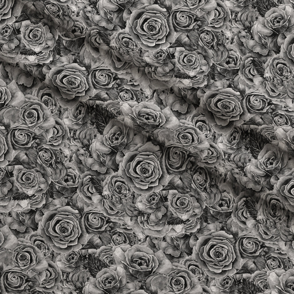 Sepia Blooms Pattern 82 Minky Fabric