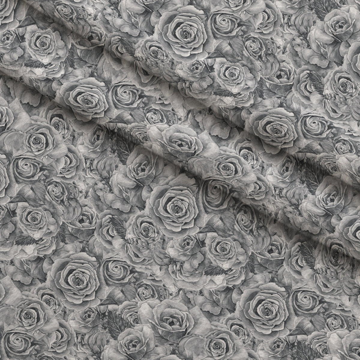 Sepia Blooms Pattern 83 Minky Fabric