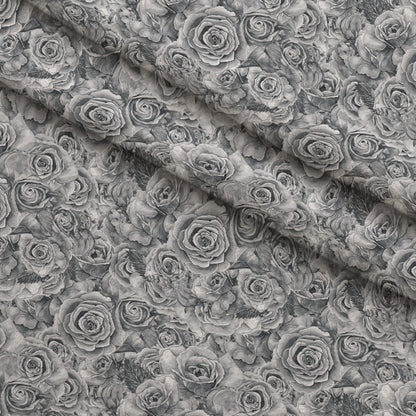 Sepia Blooms Pattern 83 Minky Fabric