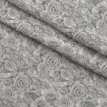 Sepia Blooms Pattern 84 Minky Fabric