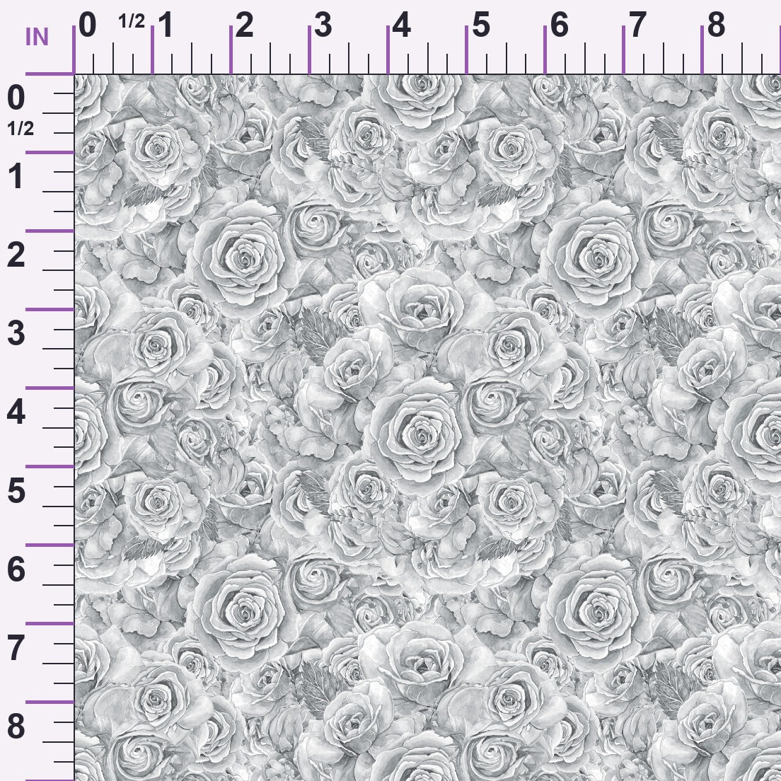 Sepia Blooms Pattern 84 Minky Fabric