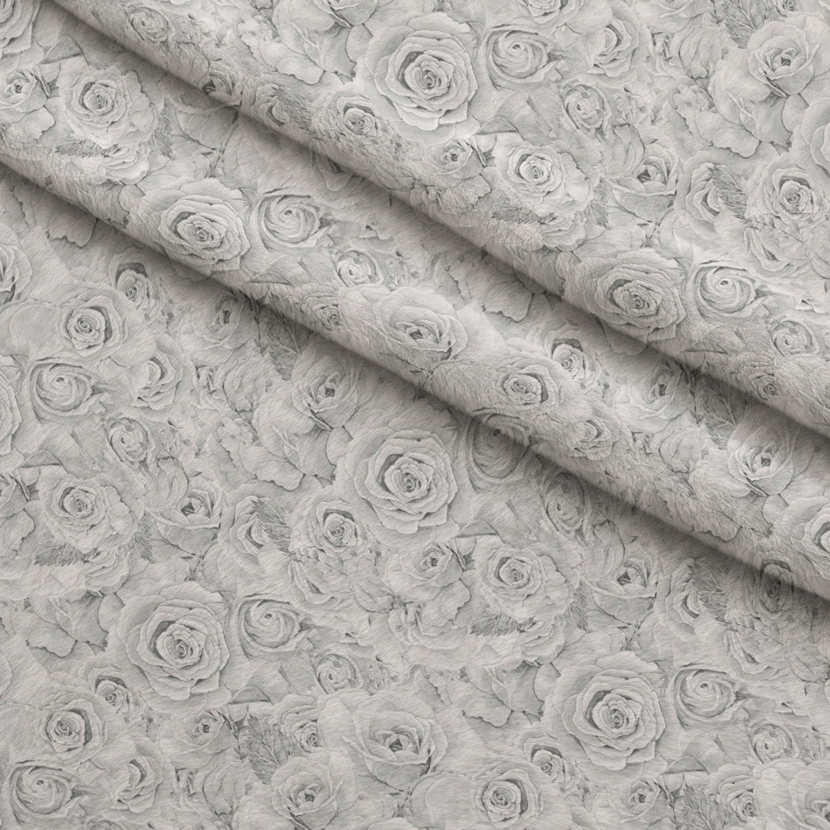 Sepia Blooms Pattern 85 Minky Fabric