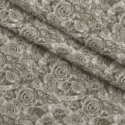 Sepia Blooms Pattern 86 Minky Fabric