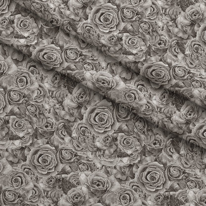 Sepia Blooms Pattern 87 Minky Fabric