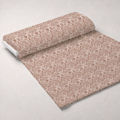 Sepia Blooms Pattern 88 Minky Fabric