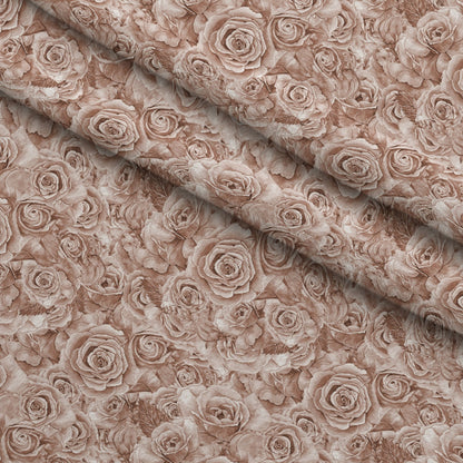 Sepia Blooms Pattern 88 Minky Fabric