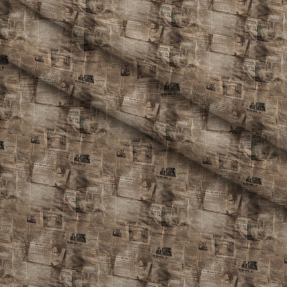 Sepia Press Pattern 10 Minky Fabric
